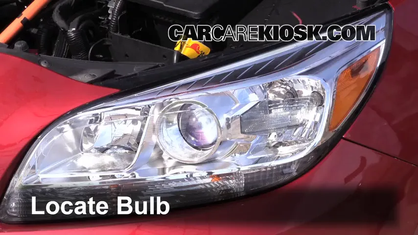 2013 Chevrolet Malibu Eco 2.4L 4 Cyl. Luces Luz de carretera (reemplazar foco) 